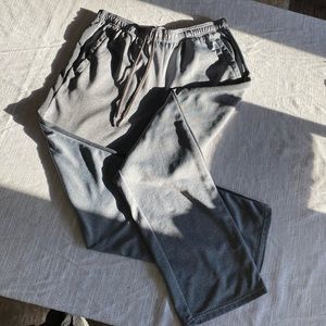 Relaxed comfortable sweats.